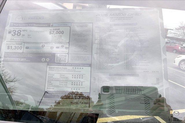 new 2026 Mazda CX-50 car, priced at $40,133