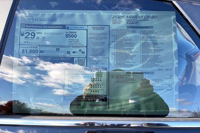 new 2025 Mazda CX-30 car