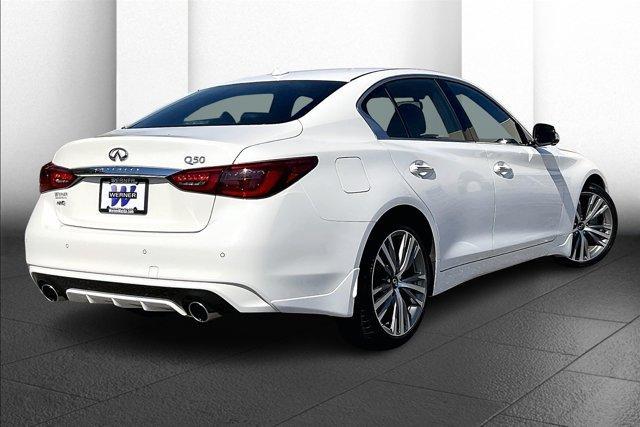 used 2021 INFINITI Q50 car, priced at $28,495