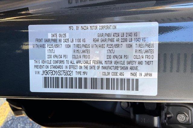 new 2025 Mazda CX-5 car, priced at $33,426