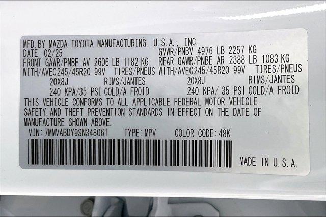 new 2025 Mazda CX-50 car, priced at $42,088