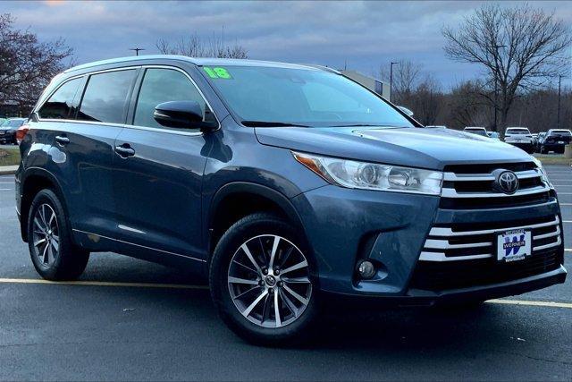 used 2018 Toyota Highlander car, priced at $25,500