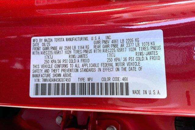 new 2025 Mazda CX-50 car, priced at $32,710