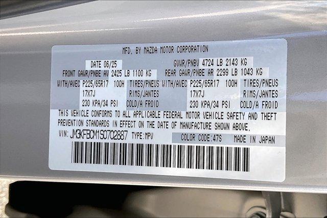 new 2025 Mazda CX-5 car, priced at $32,000