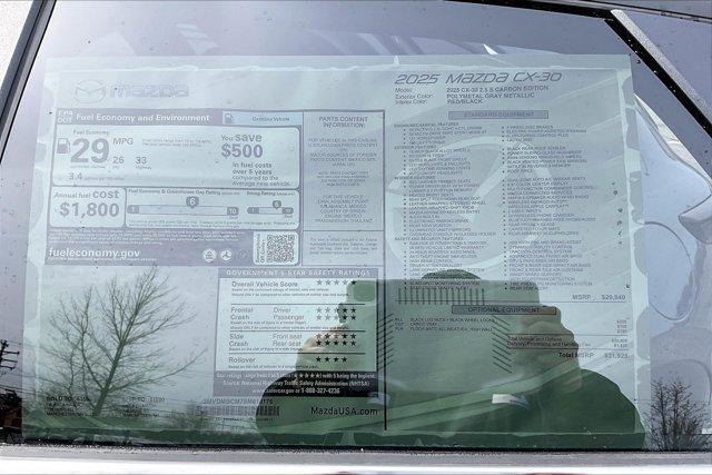 new 2025 Mazda CX-30 car, priced at $31,063