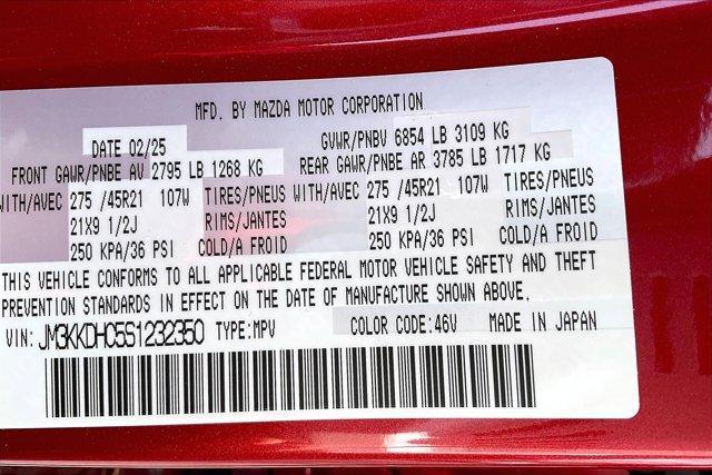 new 2025 Mazda CX-90 car, priced at $54,060