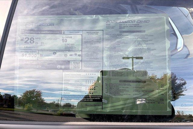 new 2025 Mazda CX-50 car, priced at $36,173