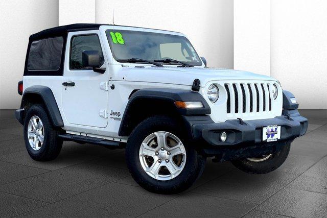 used 2018 Jeep Wrangler car, priced at $23,000