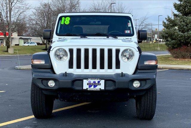 used 2018 Jeep Wrangler car, priced at $22,895