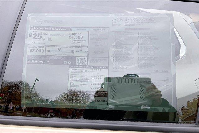 new 2026 Mazda CX-50 car, priced at $41,963