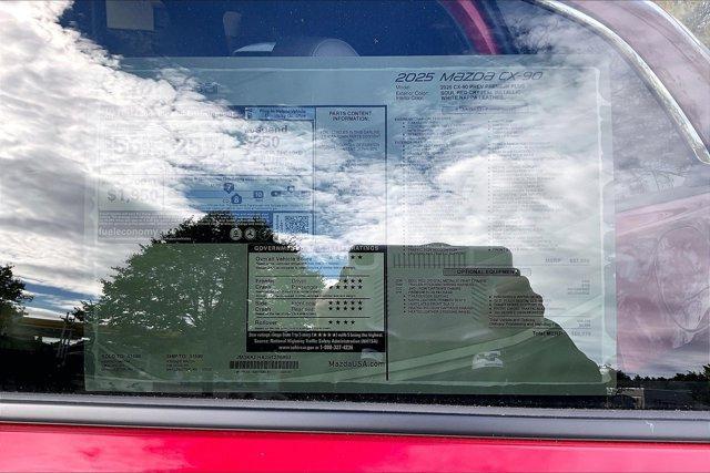 new 2025 Mazda CX-90 PHEV car, priced at $58,115