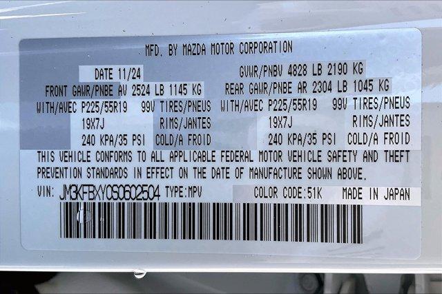 new 2025 Mazda CX-5 car, priced at $41,931