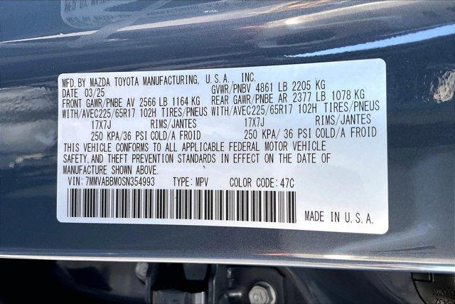 new 2025 Mazda CX-50 car, priced at $33,435