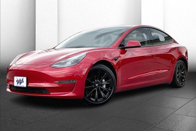 used 2021 Tesla Model 3 car, priced at $23,995