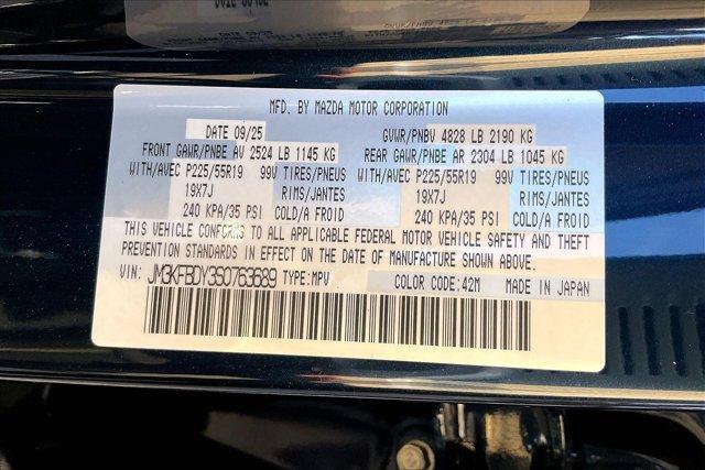 new 2025 Mazda CX-5 car, priced at $39,302