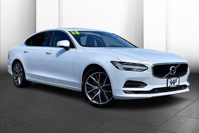 used 2018 Volvo S90 car, priced at $21,000