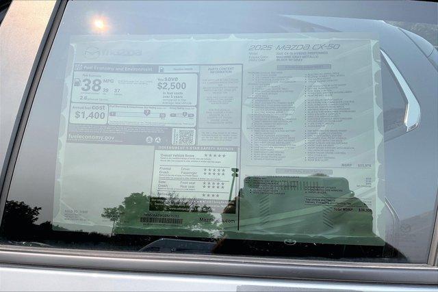 new 2025 Mazda CX-50 Hybrid car, priced at $35,351