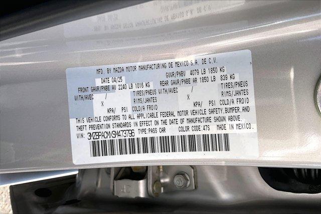 new 2025 Mazda Mazda3 car, priced at $26,121