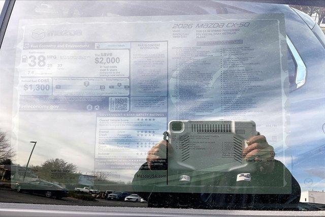 new 2026 Mazda CX-50 car, priced at $36,046