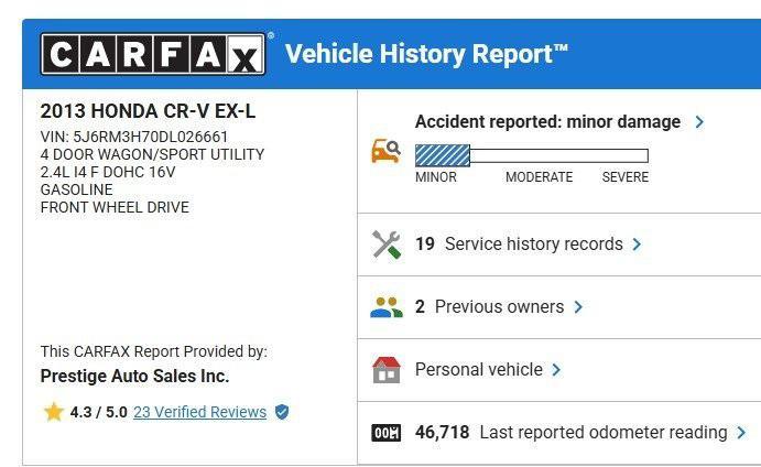 used 2013 Honda CR-V car, priced at $16,500