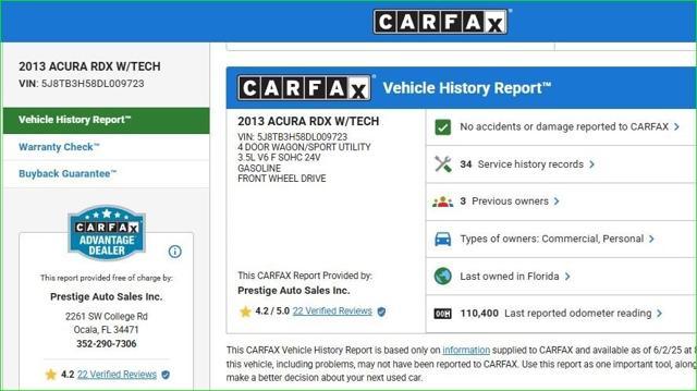 used 2013 Acura RDX car, priced at $12,587