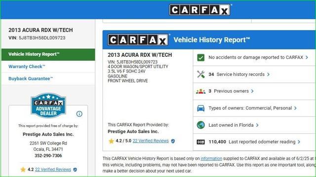used 2013 Acura RDX car, priced at $13,000