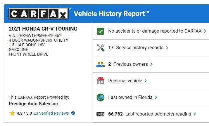 used 2021 Honda CR-V car, priced at $22,700