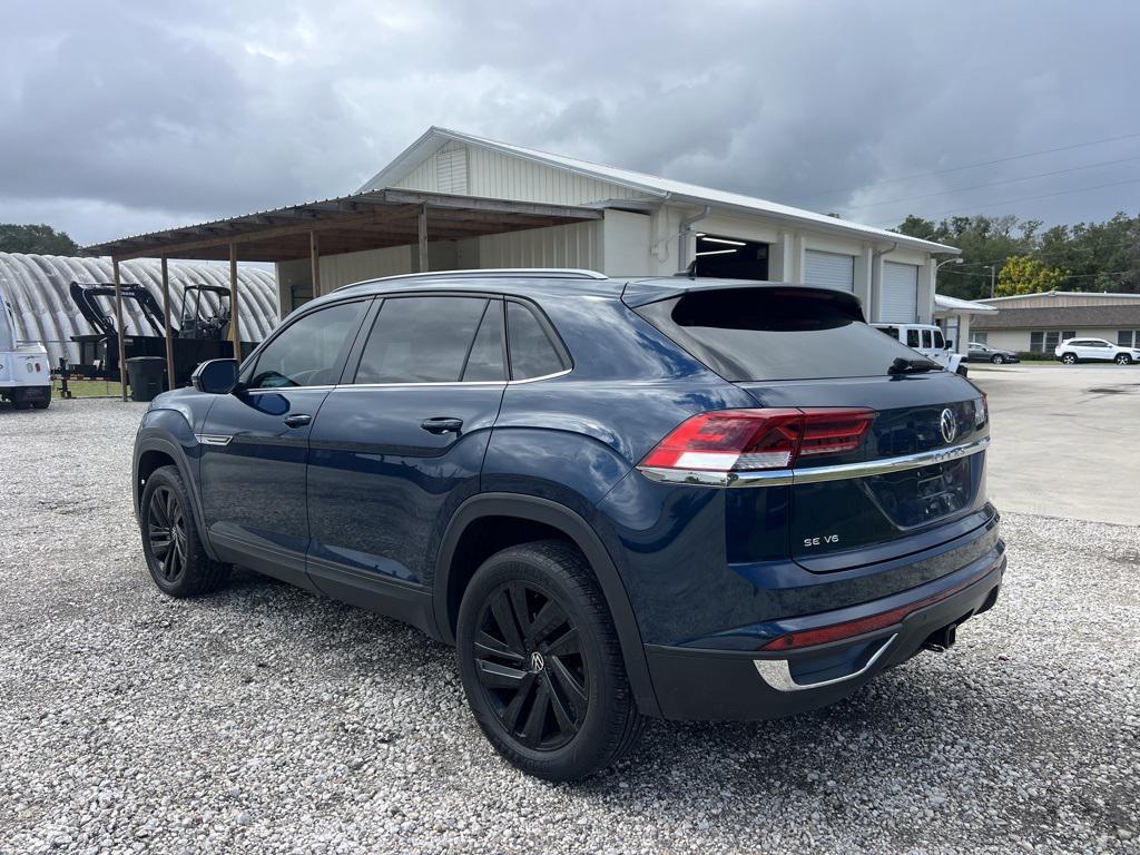 used 2022 Volkswagen Atlas Cross Sport car, priced at $23,900