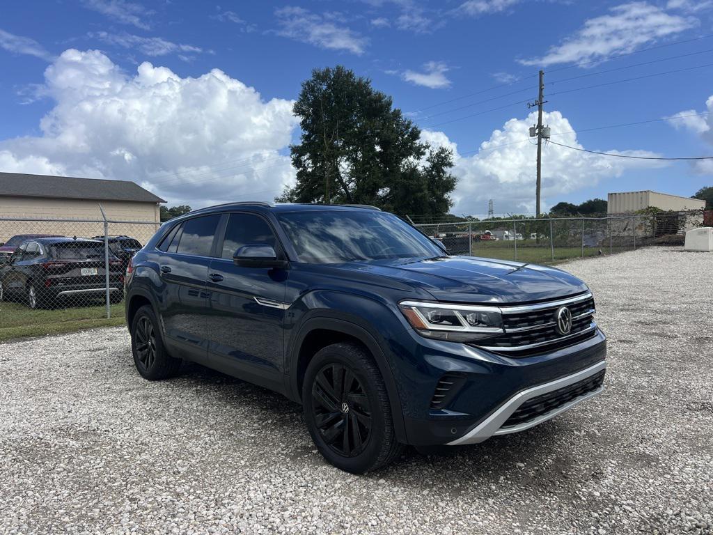 used 2022 Volkswagen Atlas Cross Sport car, priced at $23,900