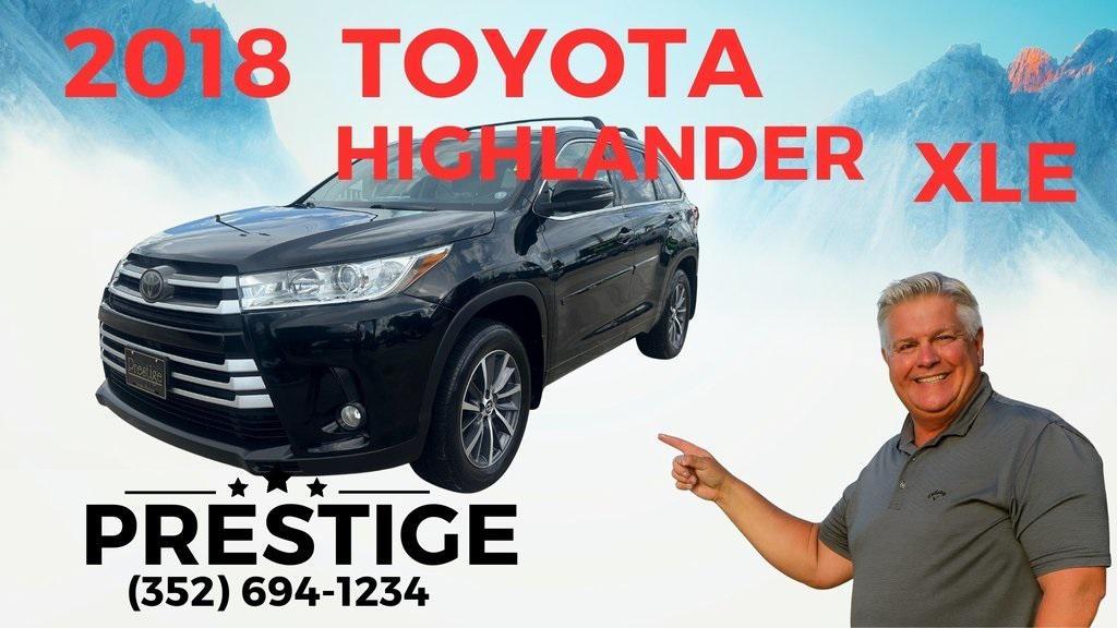 used 2018 Toyota Highlander car, priced at $18,800