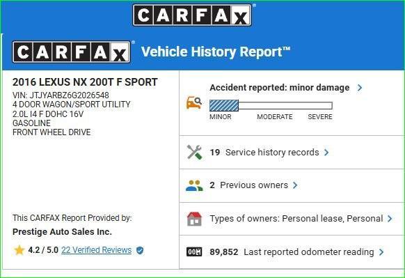 used 2016 Lexus NX 200t car, priced at $20,000