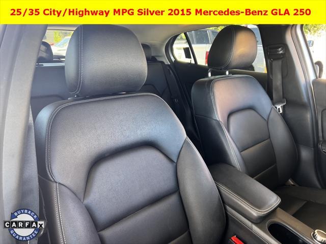 used 2015 Mercedes-Benz GLA-Class car, priced at $15,000