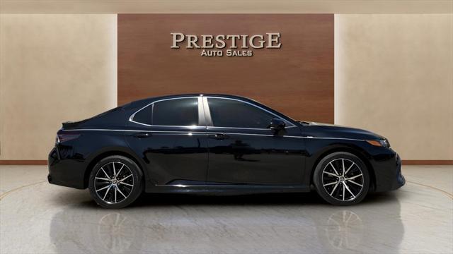 used 2021 Toyota Camry car, priced at $19,500