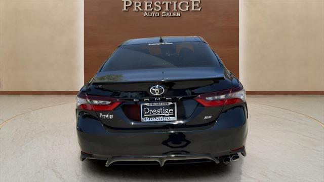 used 2021 Toyota Camry car, priced at $21,000