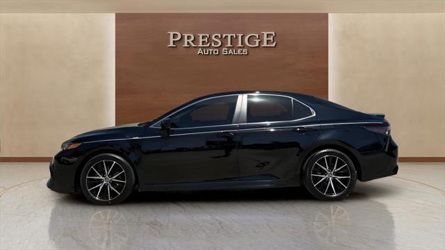 used 2021 Toyota Camry car, priced at $19,500