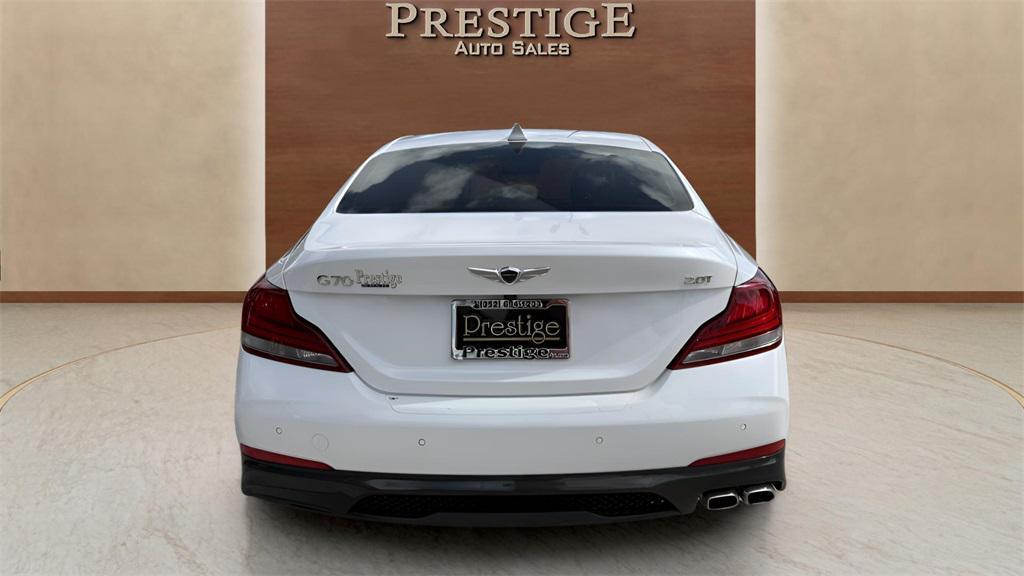 used 2020 Genesis G70 car, priced at $21,000