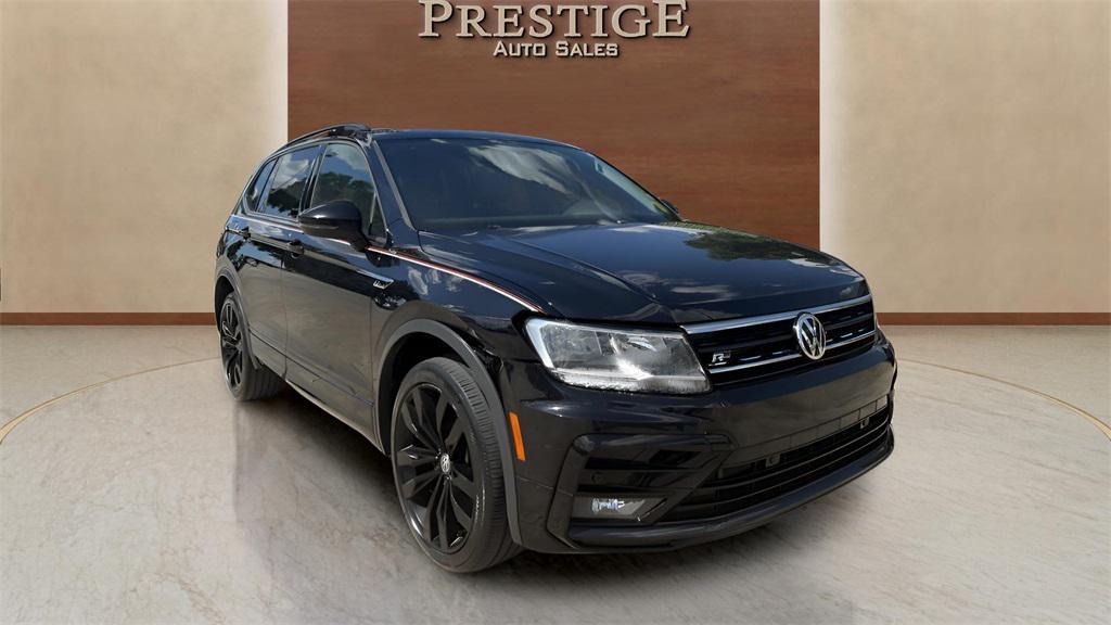 used 2021 Volkswagen Tiguan car, priced at $18,500