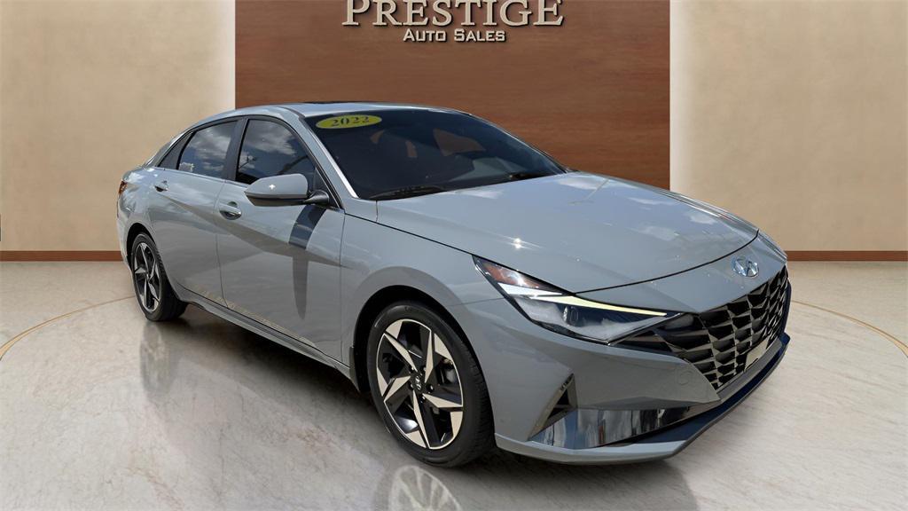 used 2022 Hyundai Elantra car, priced at $18,300