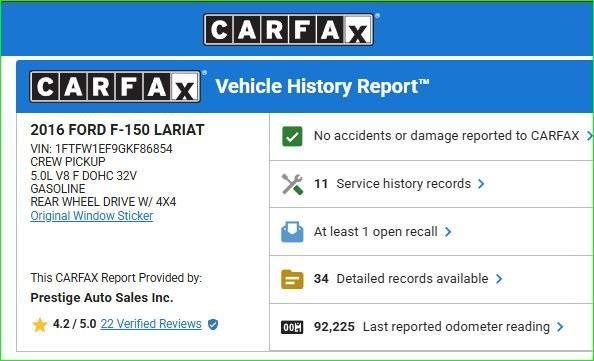 used 2016 Ford F-150 car, priced at $25,850