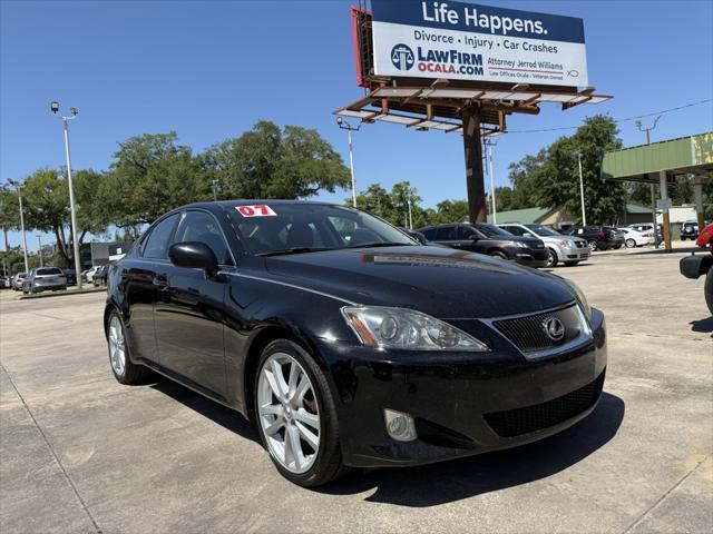 used 2007 Lexus IS 250 car, priced at $10,500