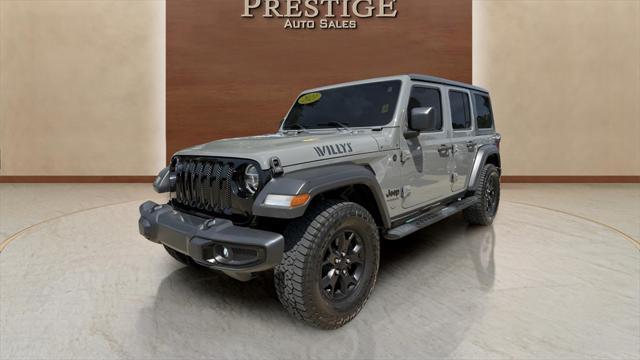 used 2021 Jeep Wrangler car, priced at $29,000