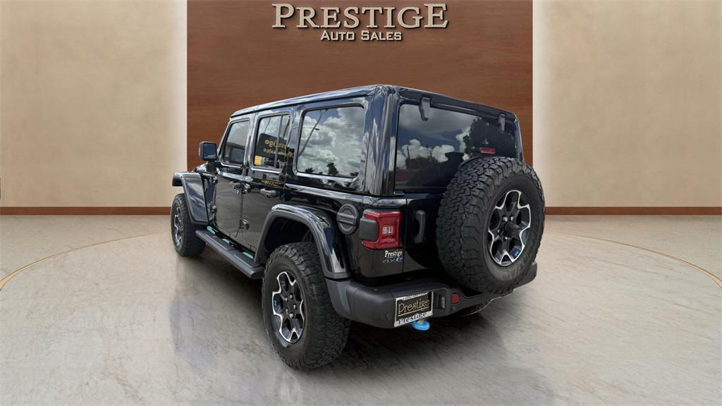used 2022 Jeep Wrangler Unlimited 4xe car, priced at $37,000