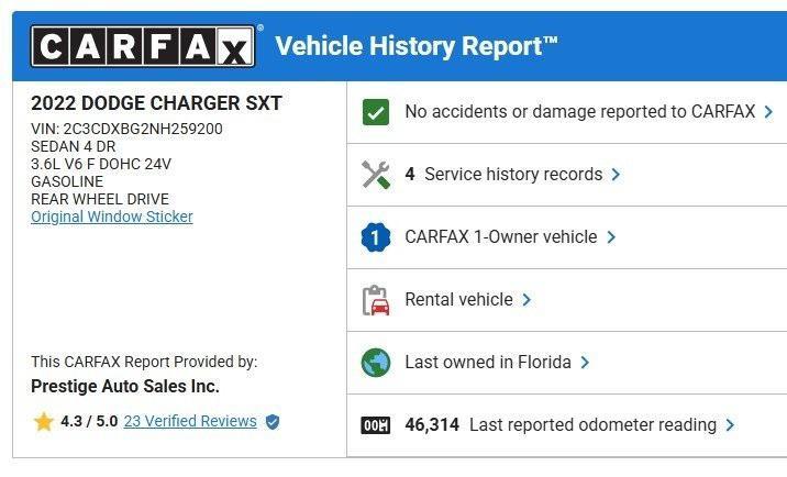 used 2022 Dodge Charger car, priced at $19,300