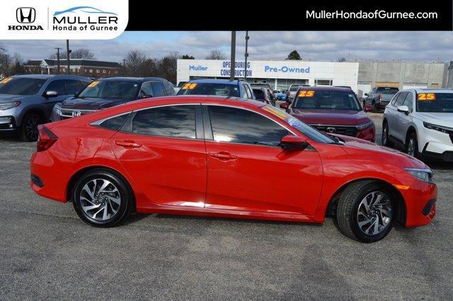 used 2016 Honda Civic car, priced at $16,648