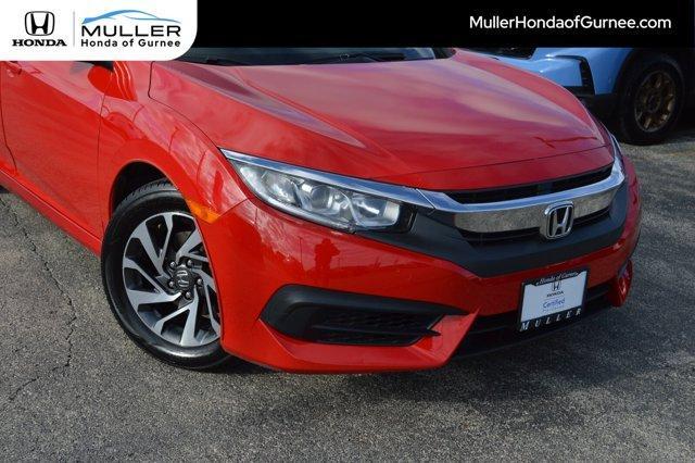 used 2016 Honda Civic car, priced at $16,648