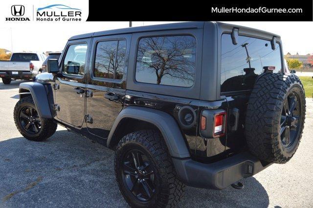 used 2020 Jeep Wrangler Unlimited car, priced at $23,499