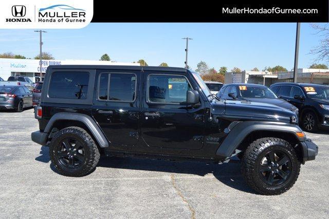 used 2020 Jeep Wrangler Unlimited car, priced at $23,499