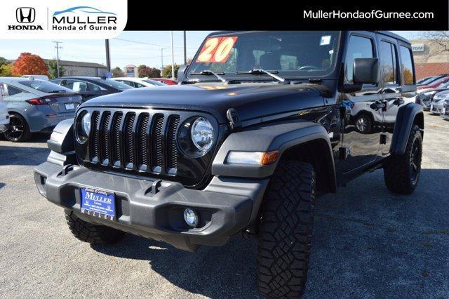 used 2020 Jeep Wrangler Unlimited car, priced at $23,499