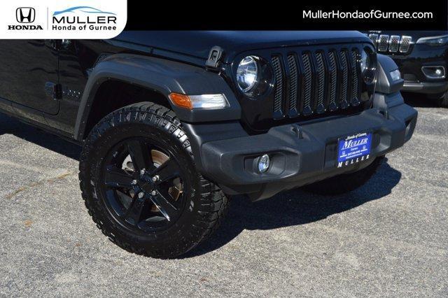 used 2020 Jeep Wrangler Unlimited car, priced at $23,499