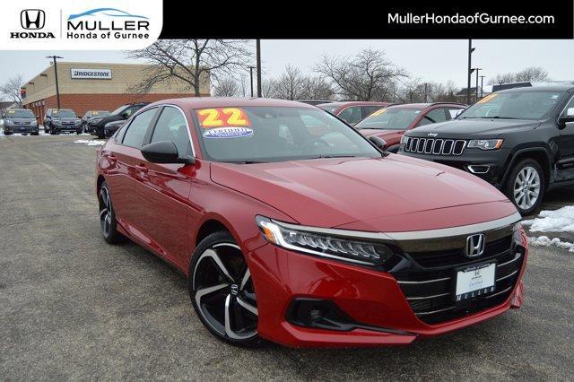 used 2022 Honda Accord car, priced at $23,795